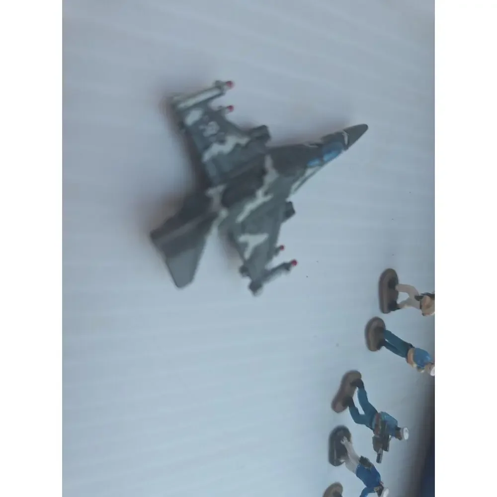 1988 Galoob Micro Machines Sea Hawk Aircraft Carrier Playset Jet Boat Vintage